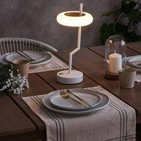 Wyld and Coco Wireless Table Lamp White - Touch Dimmer 3 Colour Temperatures