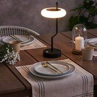 Wyld and Coco Black Wireless Table Lamp with Touch Dimmer