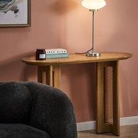 Wyld and Coco Silver Table Lamp - Iron Base with Mushroom Milk Glass Shade