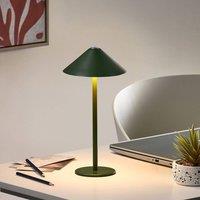 Wyld and Coco Rechargeable Wireless Table Lamp - Green USB-C