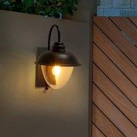 Wyld and Coco Outdoor Wall Light Matte Black