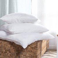 Wyld and Coco Premium Microfibre Bed Pillow 80 x 80 cm - Soft Hypoallergenic White | Size: King Pillow Case