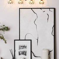 Wyld and Coco 4-Light Ceiling Lamp Black - Adjustable Cage Shades