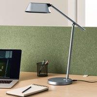 Wyld and Coco Grey Desk Lamp - Adjustable Arm Stepless Dimmer Timer