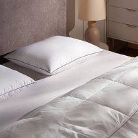 Wyld and Coco Low-Profile Pillow - White Duck Down and Feather 50 x 60 cm | Size: Standard Pillow Case