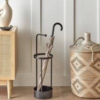 Wyld and Coco Black Iron Umbrella Stand for Hallway