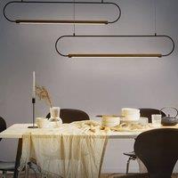 Wyld and Coco Pendant Lamp Black Metal with 2 Integrated LEDs