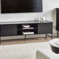 Wyld and Coco Everluxe TV Stand Black MDF 140 x 40 cm