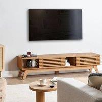 Wyld and Coco Zenith TV Stand 180 x 40 x 44 cm Brown Particle Board