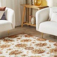 Wyld and Coco 160 x 230 cm Hand-Tufted Wool Rug Beige Brown Oriental | Size: 160 cm x 230 cm
