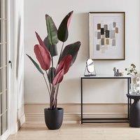 Wyld and Coco Artificial Banana Tree 170 cm Green and Black Decor