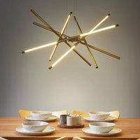 Wyld and Coco Gold LED Pendant Lamp with Remote Dimmer