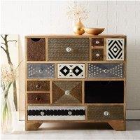 IH Design Celis Limited Edition Multi Drawer Chest in Brown