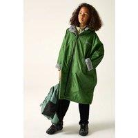 Regatta Junior Waterproof Changing Robe in Green | Size: 3-5
