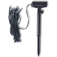 Berkfield Home Solar LED String 24 Lights 3.8m 2pcs