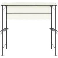 Berkfield Home Gazebo with Roof 220x110x200 cm Cream | Size: 220 x 110 x 200 cm