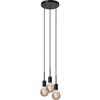Nordlux Modern Indoor Pendant Light Black Metal E27 Retro - Mains Powered, IP20