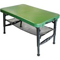 VOGREX Portable Folding Camping Table Adjustable Height Picnic BBQ in Green