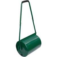 Nordara 30L Manual Metal Lawn Roller Water Sand Filled Garden Tool in Green | Size: 10000mm x 520mm