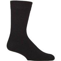 Country Pursuit Men's Waterproof Outdoor Boot Socks - Durable Triple Layer Hiking Socks in Black | Size: 9-11