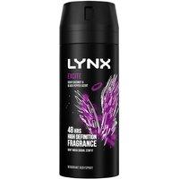 Lynx Men's Body Spray Excite 48-H High Definition Fragrance Deo For Men, 150ml in Black