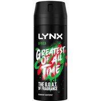 Lynx Men's Body Spray Africa 48-H High Definition Fragrance Deo For Men, 150ml in Black