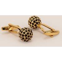 Oswin Hyde Men's Sphere Gold Cufflinks