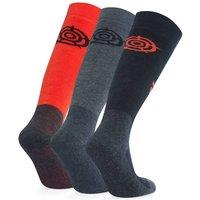 TOG24 Men's 'Bergenz' 3-pack Ski Socks in Orange