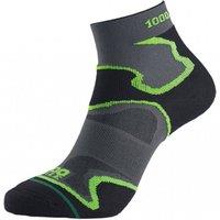 1000 Mile Men's Fusion Ankle Socks in Black | Size: 6-8
