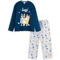 Bluey Men's Long Sleeve Long Leg Pyjama Set | Multicoloured | Official Merch | Size: 2XL