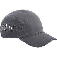 Beechfield Men's Technical Running Baseball Cap in Mid Grey