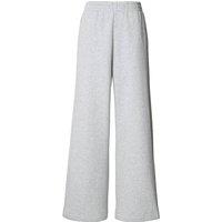Build Your Brand Women's Wide Leg Sweatpants in Grey | Size: 14
