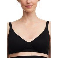 Chantelle Women's Pure Maternity Nursing Bra in Black | Size: 14