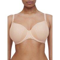 Chantelle Women's Pure Lace Covering Spacer Bra in Beige | Size: 40C