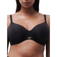 Chantelle Women's Pure Lace Covering Spacer Bra in Black | Size: 40D