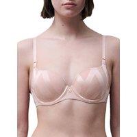 Chantelle Women's Glaze Covering T-Shirt Bra in Pink | Size: 44B