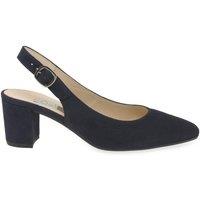 Gabor Women's 'Helmsdale' Slingback Court Shoes in Navy | Size: 6