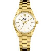 Rotary Women's RLB10006-01 Heritage 32mm Quartz Watch in Gold