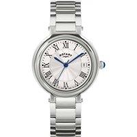 Rotary Women's RLB10009-70 Heritage 34mm Quartz Watch in Silver