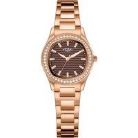 Rotary Women's RLB10020-16 Heritage 28mm Quartz Watch in Rose Gold