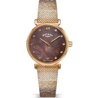 Rotary Women's RLB10038-16 Core 1895 28mm Quartz Watch in Rose Gold
