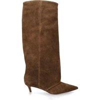 STEVE MADDEN Women's 'Luca Brown Suede' Suede Boots | Size: 4