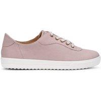 Hotter Women's 'Rosie' Nubuck Trainers in Pale Pink | Size: 6