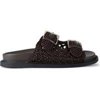 KG Kurt Geiger Women's 'Rhoda' Sandals in Dark Brown | Size: 9