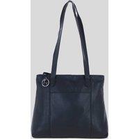 Ashwood Leather Women's 'Arklow' Classic Real Leather Shoulder Bag in Black