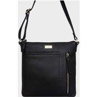 Assots London Women's 'EDITH' Pebble Grain Leather Crossbody bag in Black