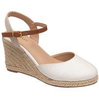Lotus Women's 'Katie' Casual Espadrilles in White | Size: 7