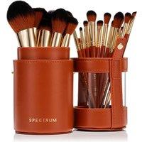 Spectrum Women's Pantherine Pro 20-Piece Makeup Brush Set