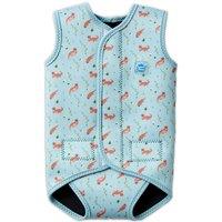 Splash About Baby Wrap Wetsuit - Playful Otters in Light Blue | Size: 0-6 m