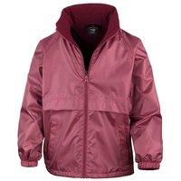 Result Core Fleece Lined Jacket in Burgundy | Size: 3-4 Years